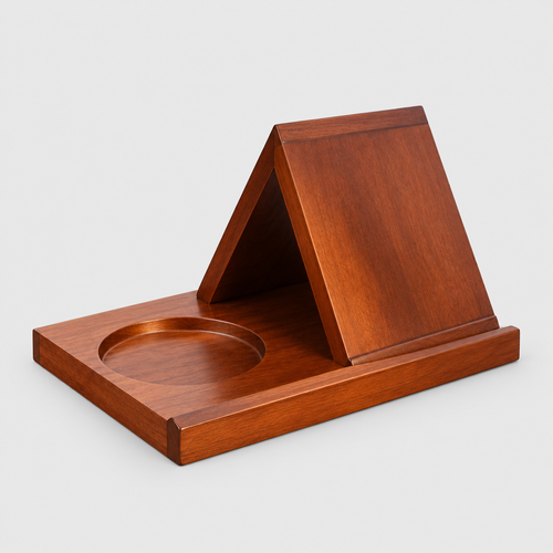 Wooden Coffee Bookrest Table